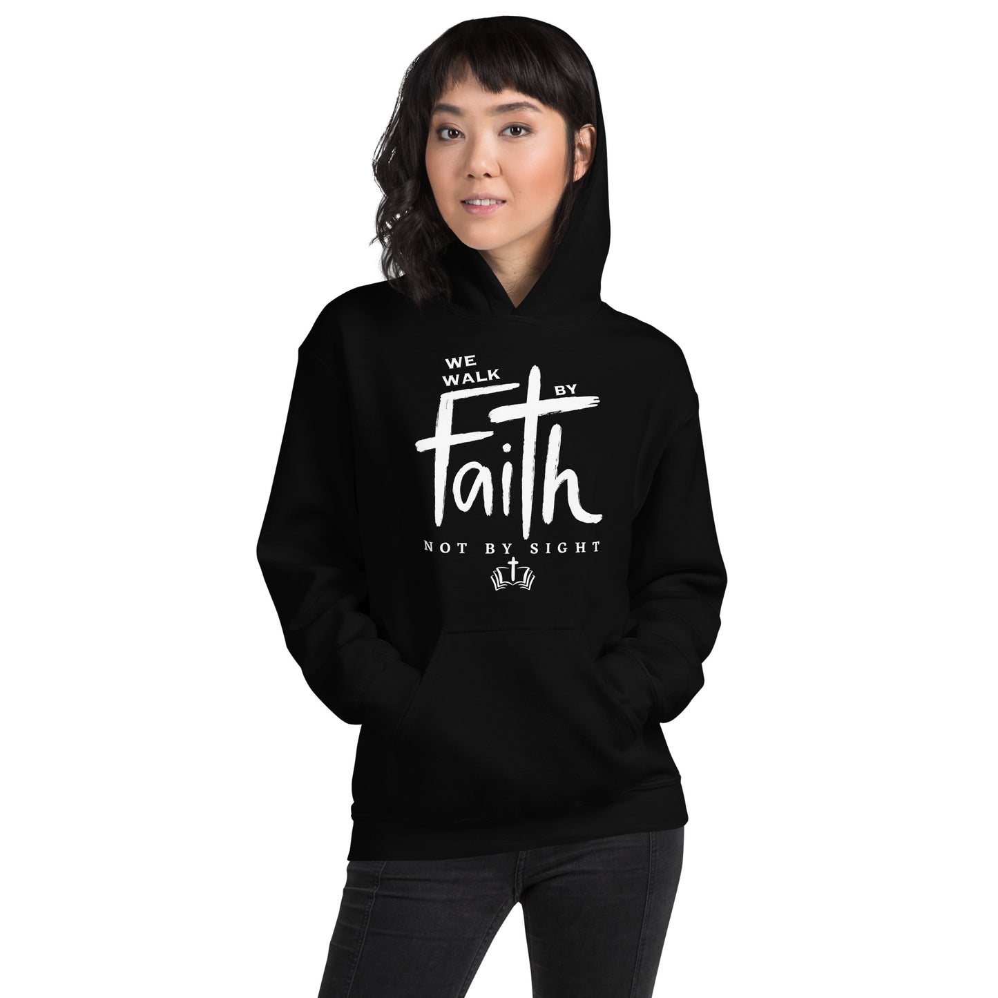 WE WALK BY FAITH UNISEX HOODIE