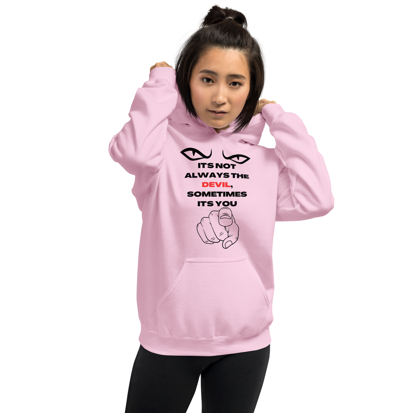 IT AINT THE DEVIL UNISEX HOODIE