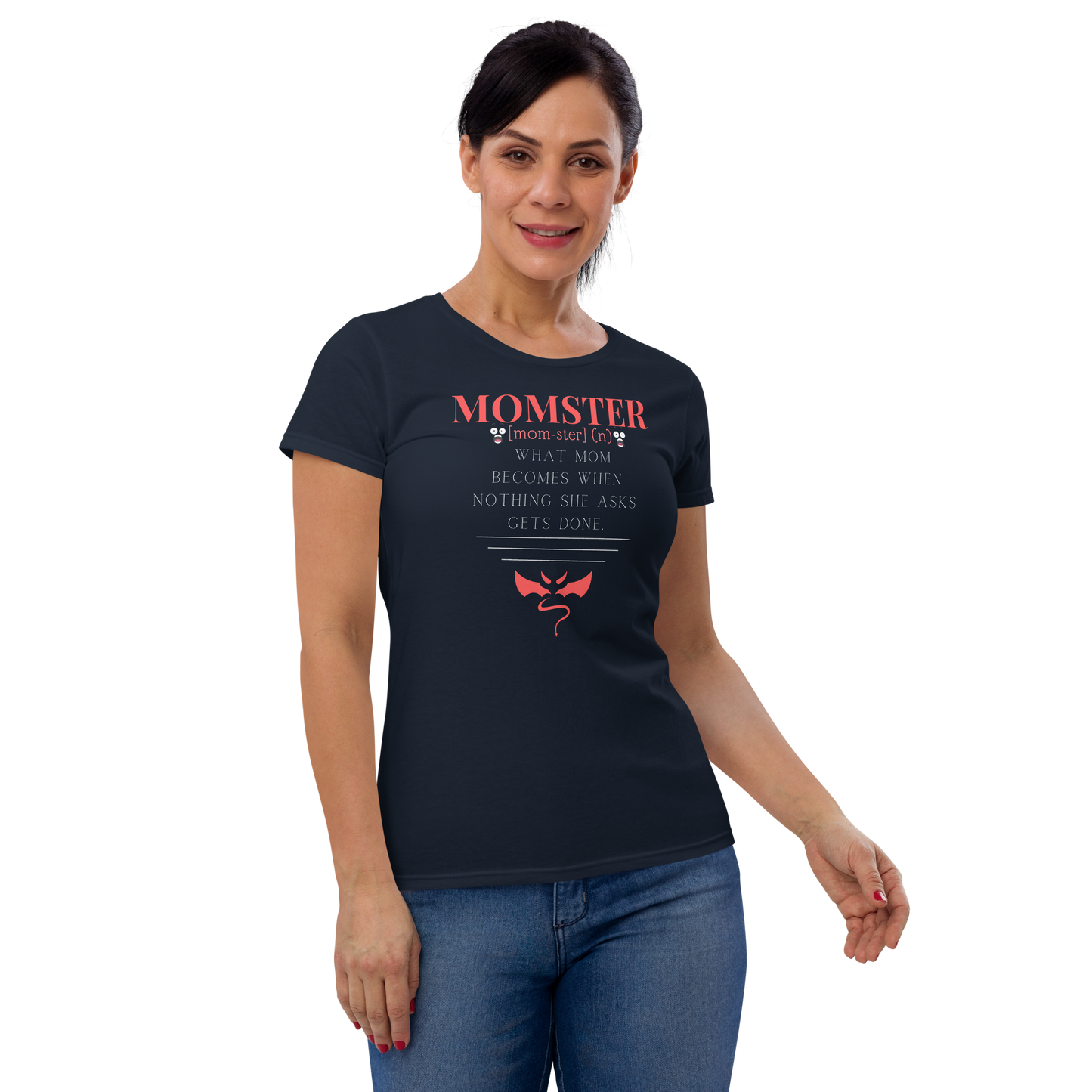 MOMSTER Women's short sleeve t-shirt