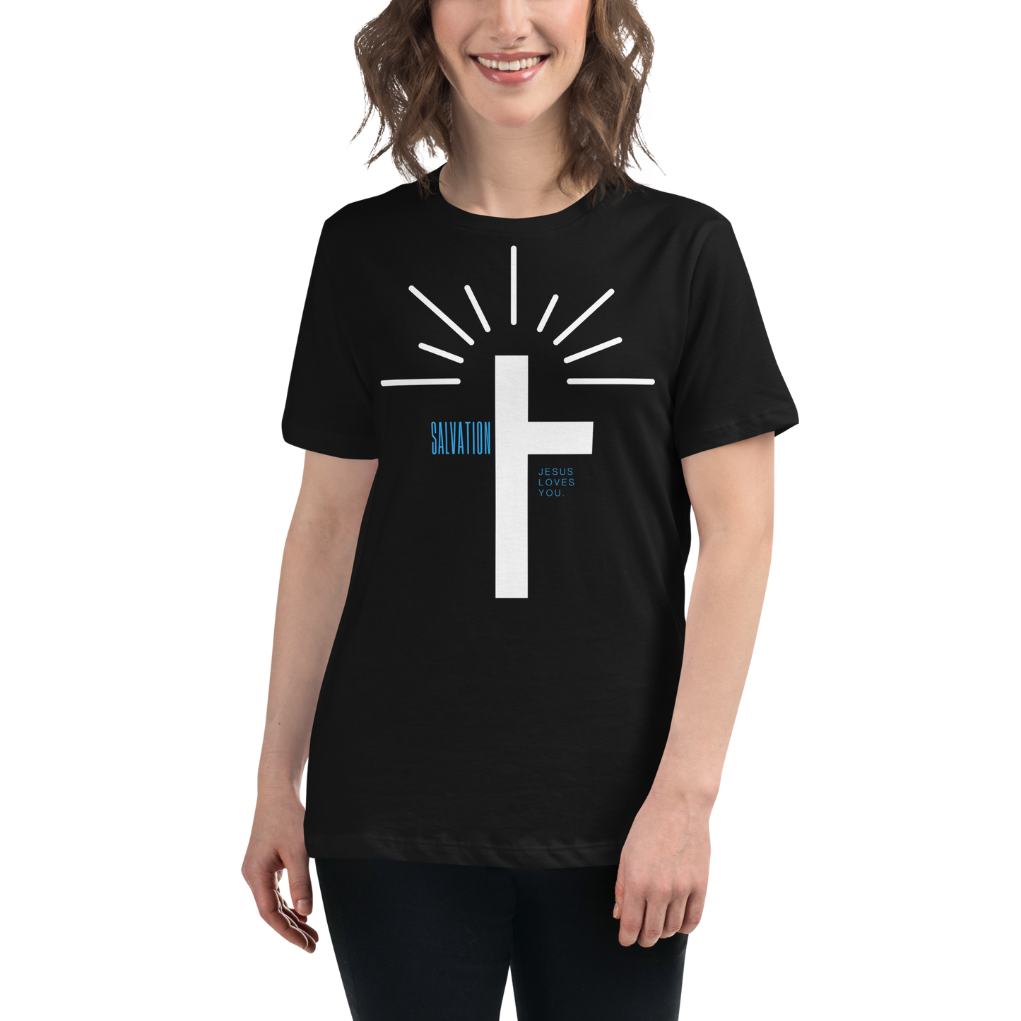 SALVATION/ JESUS LOVES YOU T-SHIRT