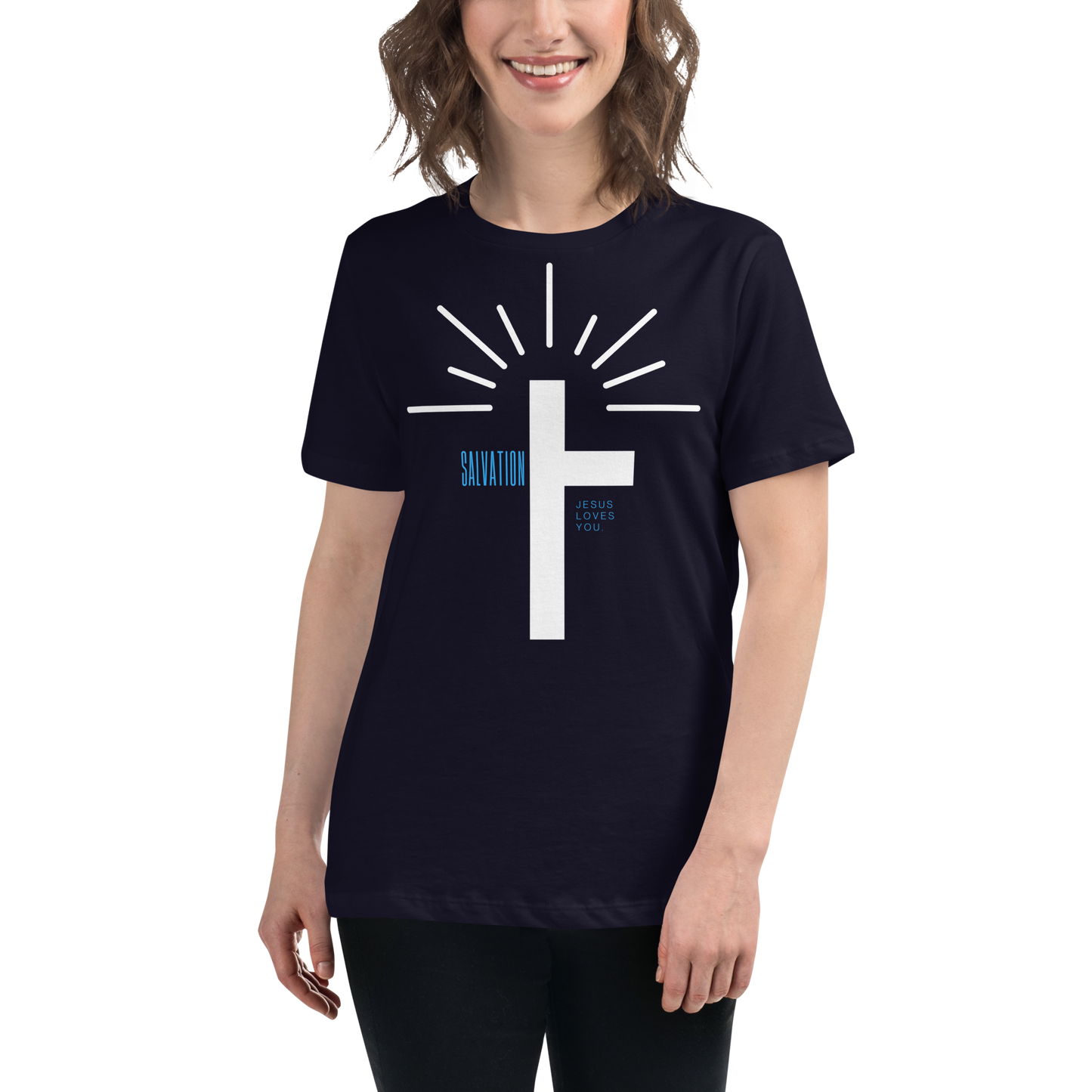 SALVATION/ JESUS LOVES YOU T-SHIRT